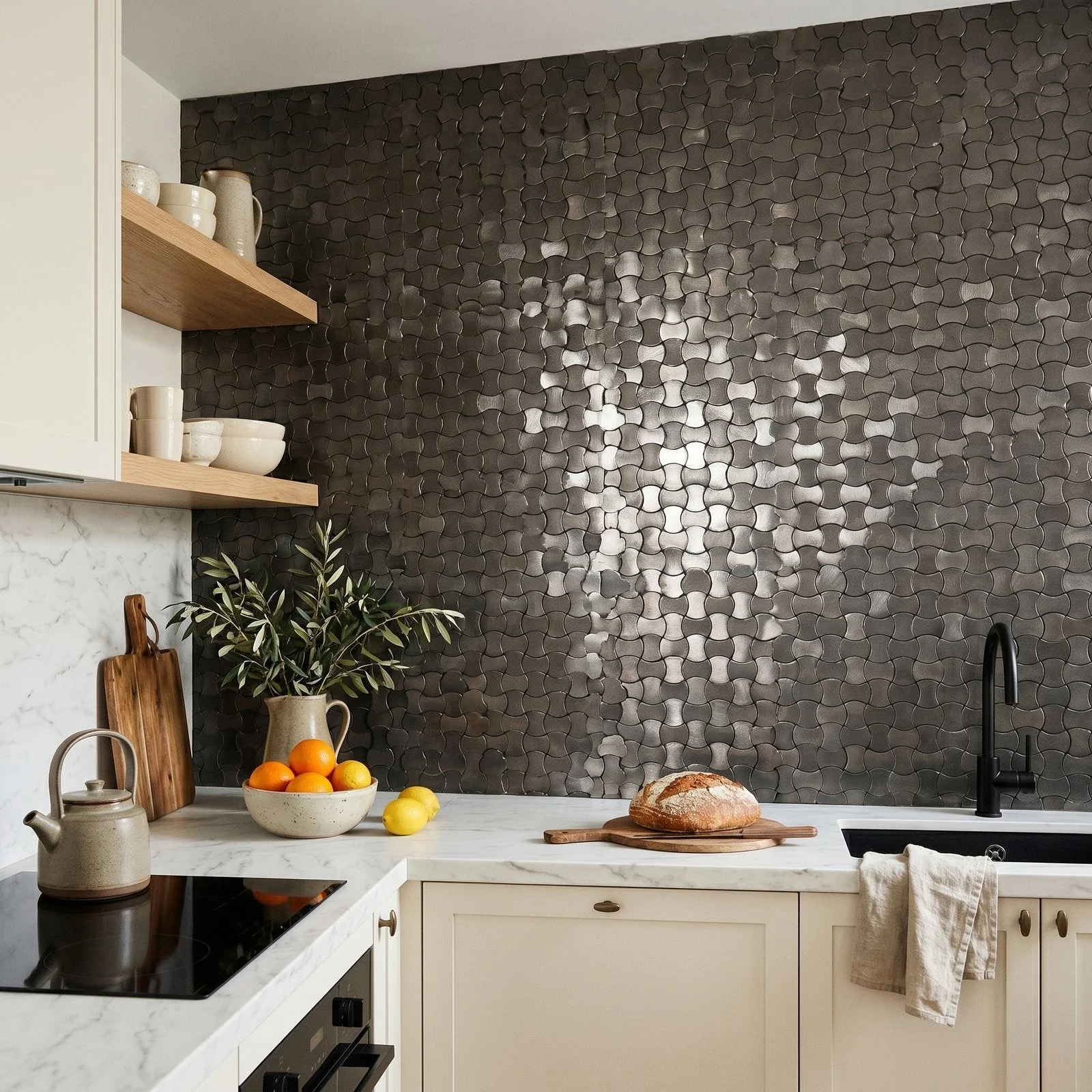 Selbstklebende Mosaikfliesen 3D